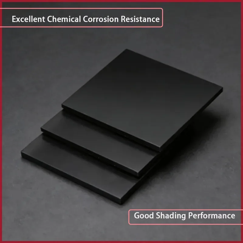Black PP Plastic Hard Board 3-20mm Thick Chemical Resistant Sheet for Environmental Equipment & Advertising Decoration