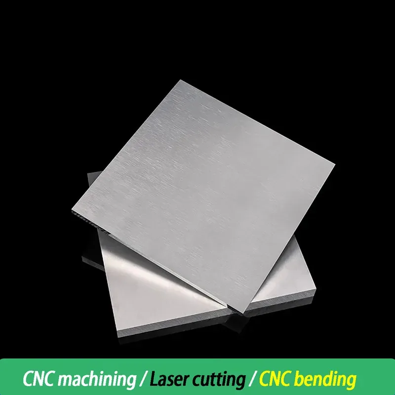 6061 Aluminum Alloy Square Plate Flat Sheet 100×100-300x300mm Thickness 0.5-15mm DIY Frame Metal Panel Stock
